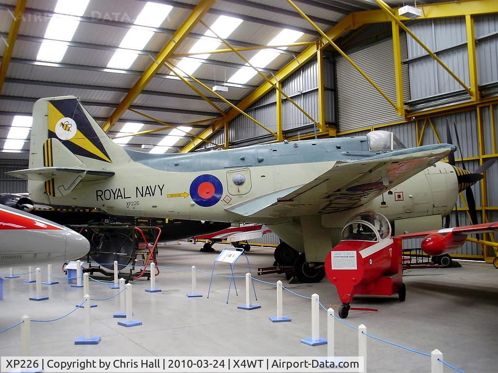 XP226, 1962 Fairey Gannet AEW.3 C/N F9468, at the Newark Air Museum