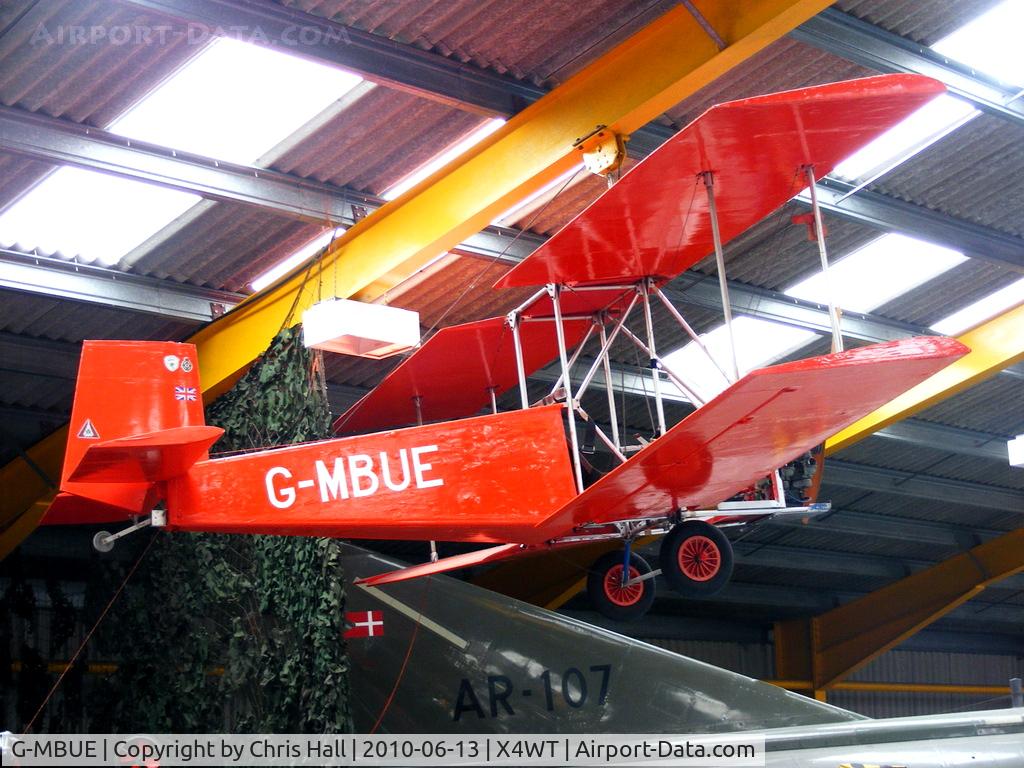 G-MBUE, Micro Biplane Aviation Tiger Cub 440 C/N MBA-001, at the Newark Air Museum