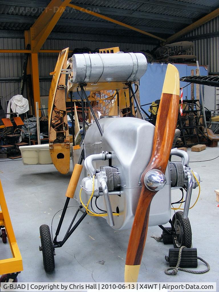 G-BJAD, 2002 Clutton-Tabenor Fred Series 2 C/N PFA 029-10586, at the Newark Air Museum