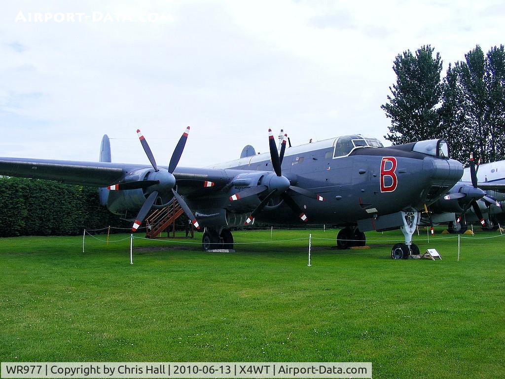 WR977, Avro 716 Shackleton MR.3 C/N Not found WR977, at the Newark Air Museum