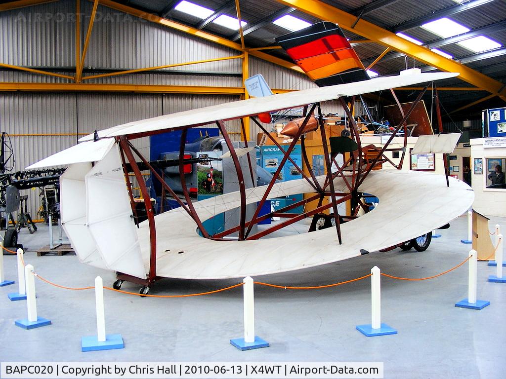 BAPC020, 1964 Lee-Richards Annular replica C/N BAPC.020, Lee-Richards Annular Biplane at the Newark Air Museum