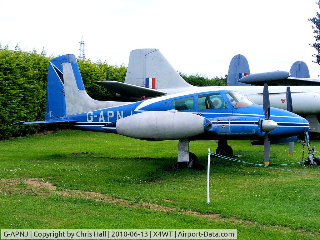 G-APNJ, Cessna 310 C/N 35335, at the Newark Air Museum