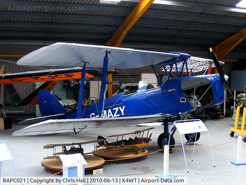 BAPC021, De Havilland DH-82A Tiger Moth II C/N 85226, at the Newark Air Museum