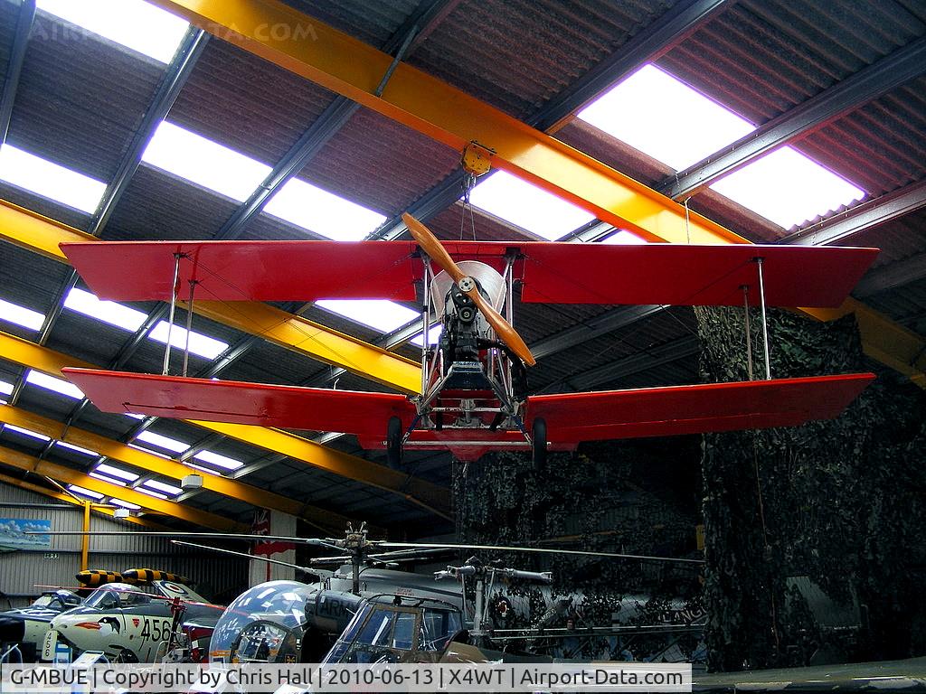 G-MBUE, Micro Biplane Aviation Tiger Cub 440 C/N MBA-001, at the Newark Air Museum