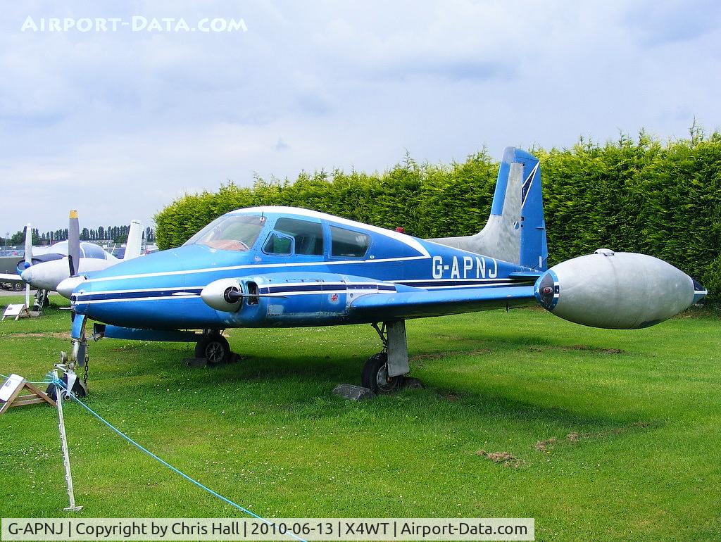 G-APNJ, Cessna 310 C/N 35335, at the Newark Air Museum