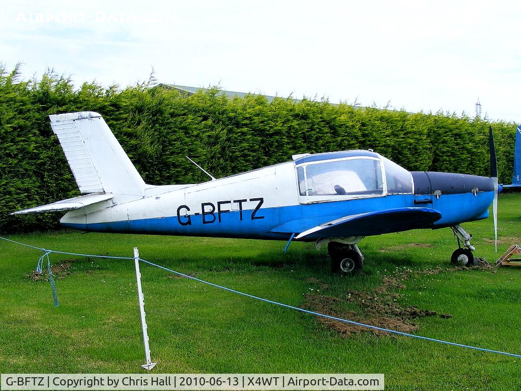 G-BFTZ, 1968 Socata MS-880B Rallye Club C/N 1269, at the Newark Air Museum