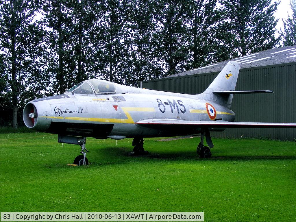 83, Dassault MD-454 Mystere IVA C/N 83, Dassault MD-454 Mystere IVA at the Newark Air Museum