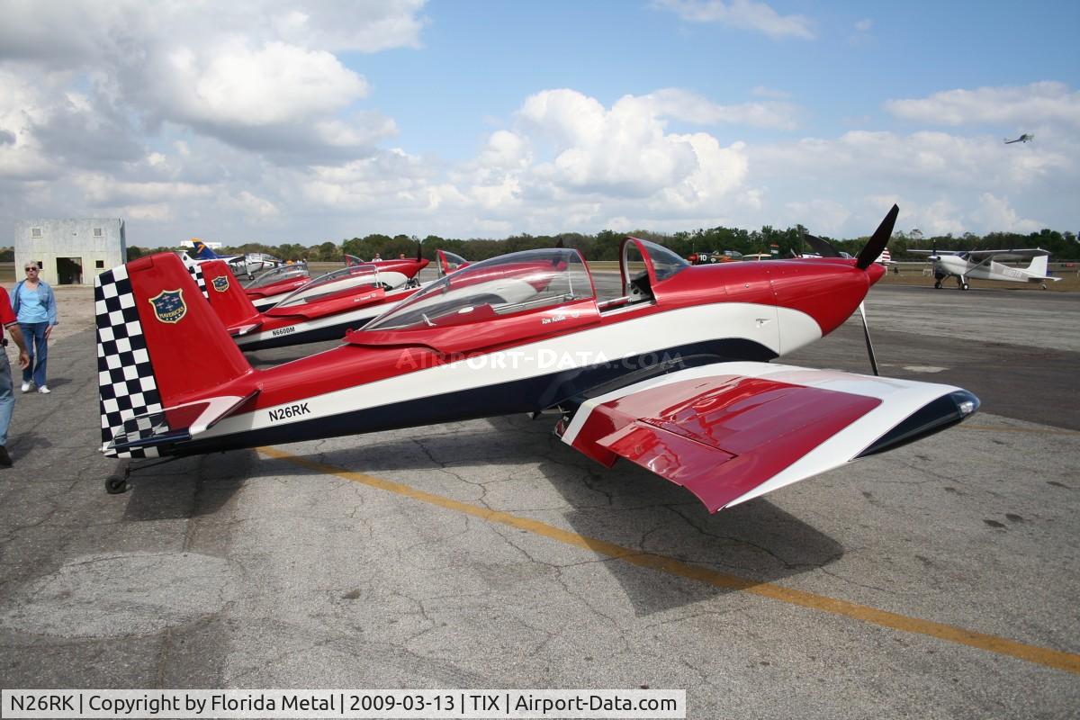 N26RK, 2007 Vans RV-8 C/N 82401, Maveriks RV-8