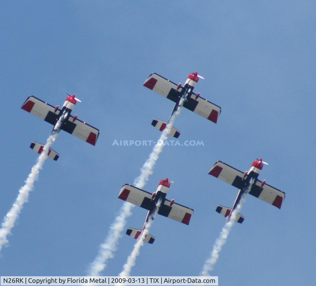 N26RK, 2007 Vans RV-8 C/N 82401, Maverik Formation