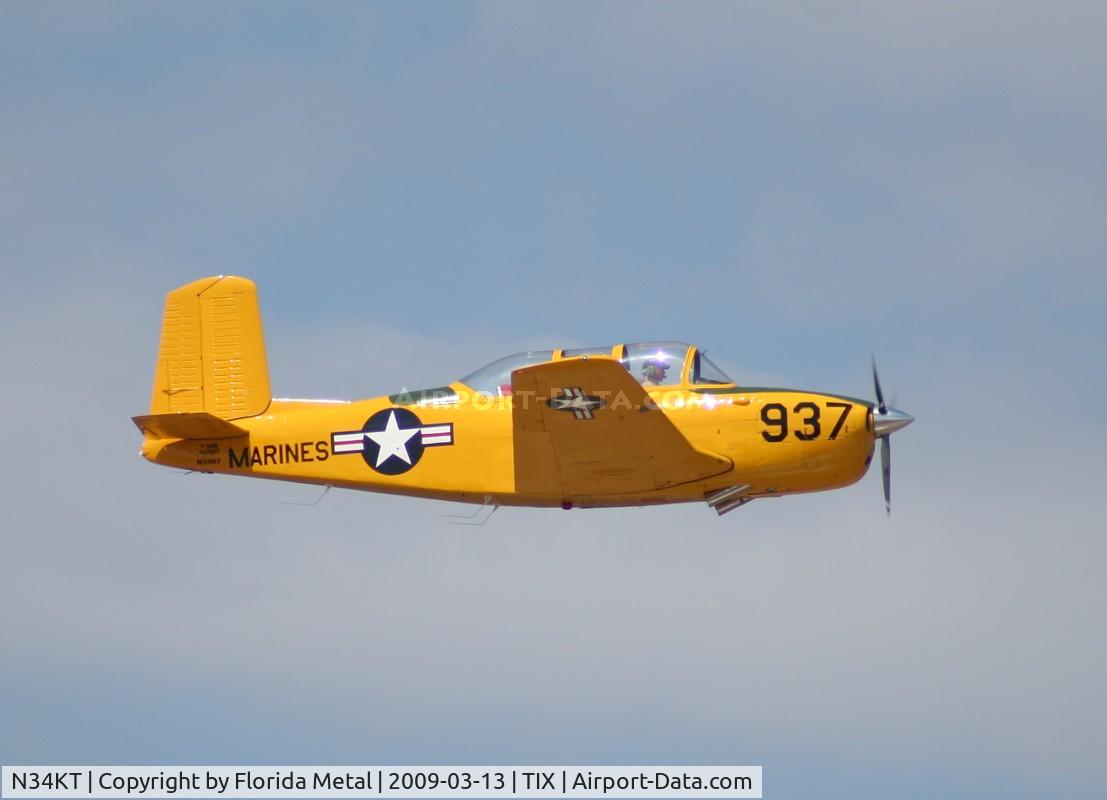 N34KT, 1956 Beech D-45 Mentor C/N BG-271, T-34