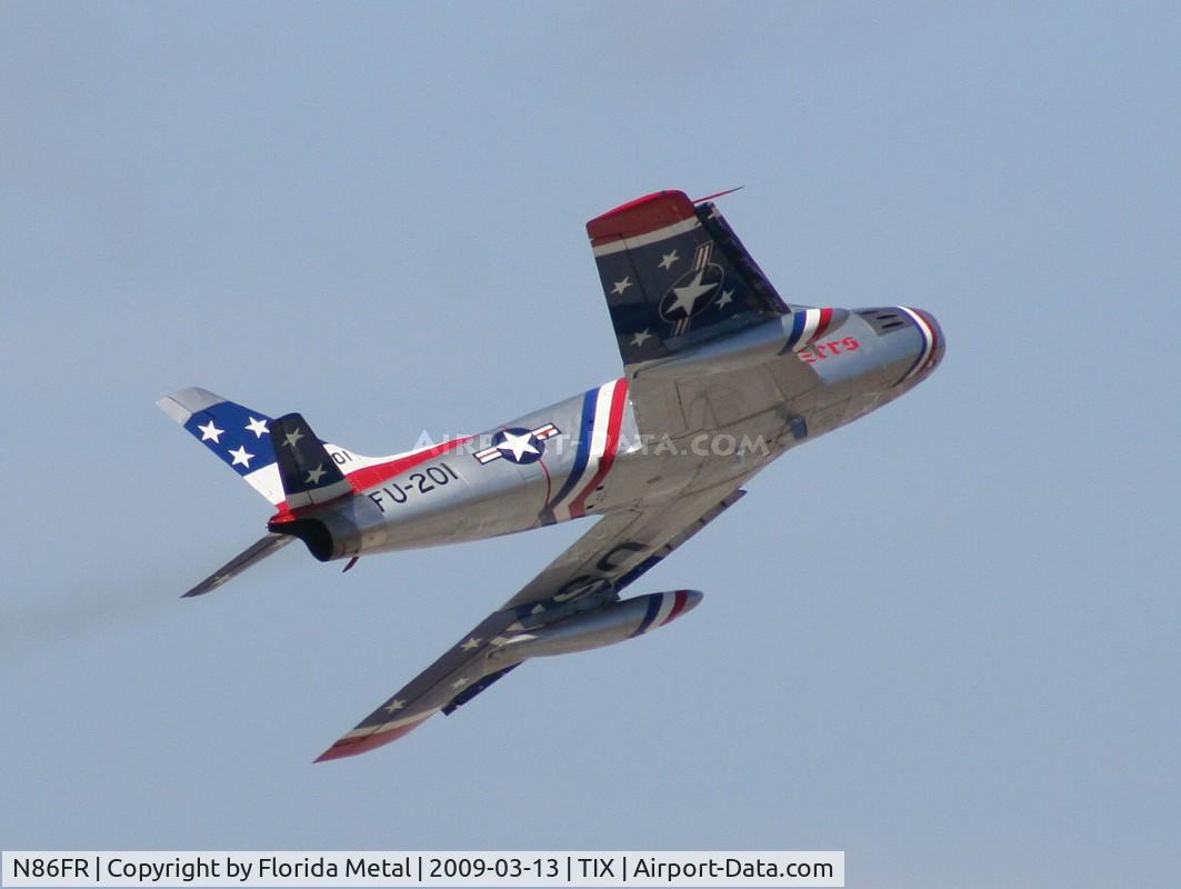 N86FR, 1952 North American F-86F Sabre C/N 191-655, F-86F