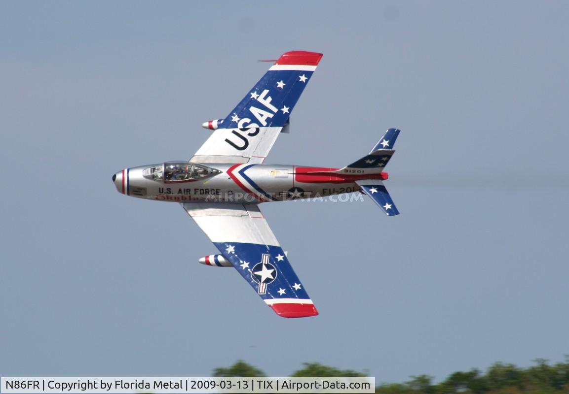 N86FR, 1952 North American F-86F Sabre C/N 191-655, F-86F