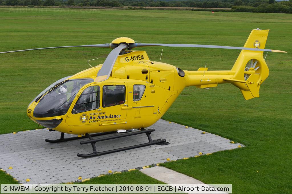 G-NWEM, 2003 Eurocopter EC-135T-2 C/N 0270, 2003 Eurocopter Deutschland Gmbh EC135 T2, c/n: 0270 the former G-SSXX , now based at City of Manchester