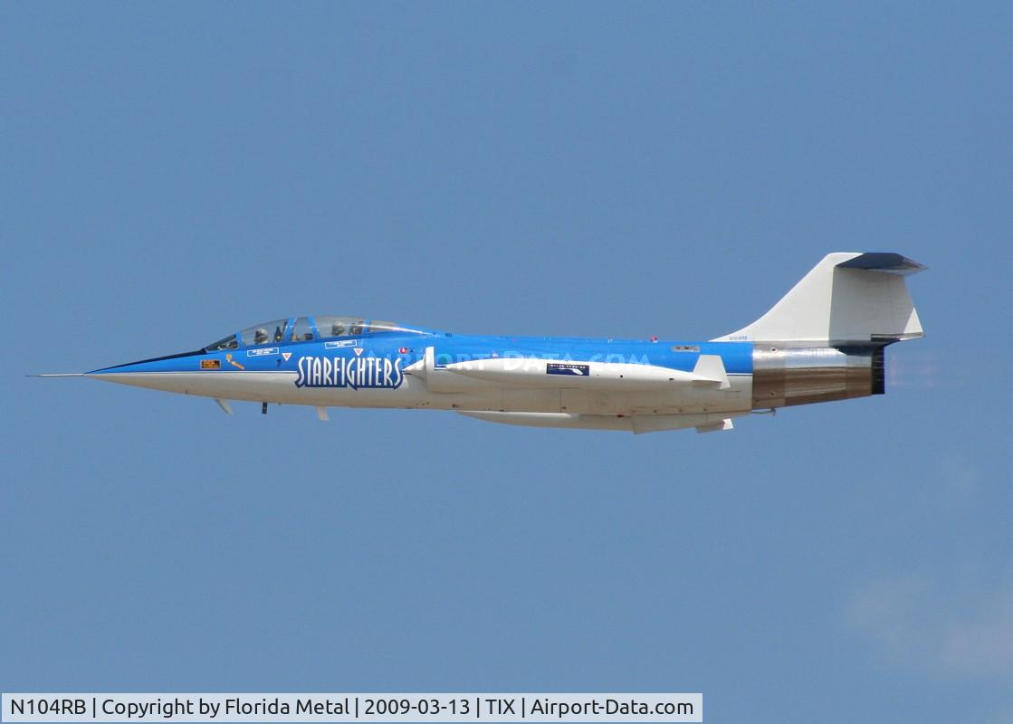 N104RB, 1962 Lockheed CF-104D Starfighter C/N 583A-5302, F-104