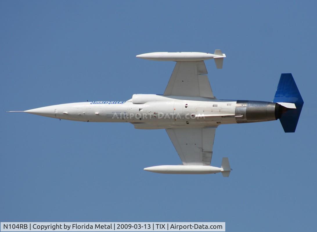 N104RB, 1962 Lockheed CF-104D Starfighter C/N 583A-5302, F-104