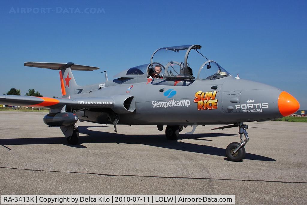 RA-3413K, 1972 Aero L-29 Delfin C/N 294872, 100 years Airfield Wels-Eichhorn Air Adventures Aero L-29 Delfin