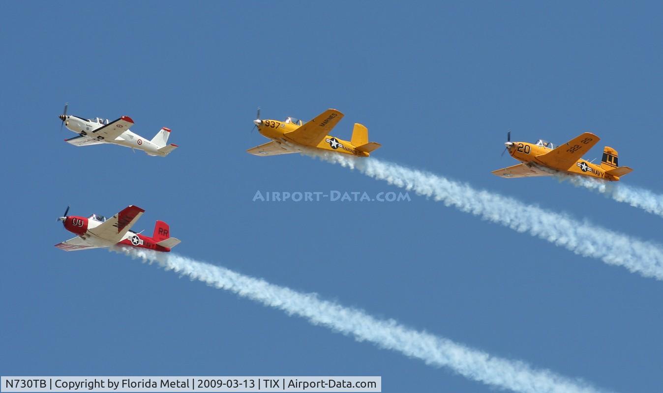 N730TB, 1986 Socata TB-30 Epsilon C/N 71, Formation flying