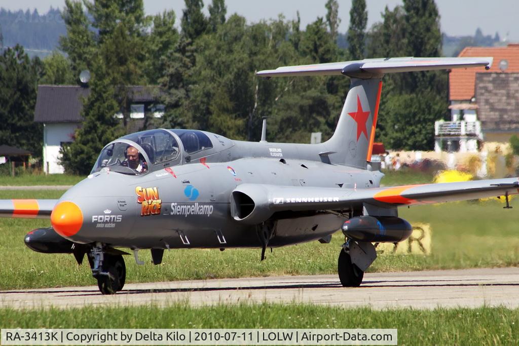 RA-3413K, 1972 Aero L-29 Delfin C/N 294872, 100 years Airfield Wels-Eichhorn Air Adventures Aero L-29 Delfin