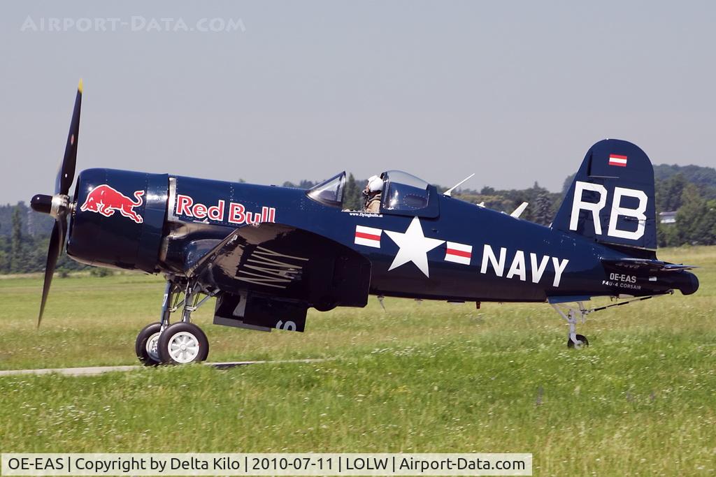OE-EAS, 1945 Vought F4U-4 Corsair C/N 9149, 100 years Airfield Wels-Flying Bulls