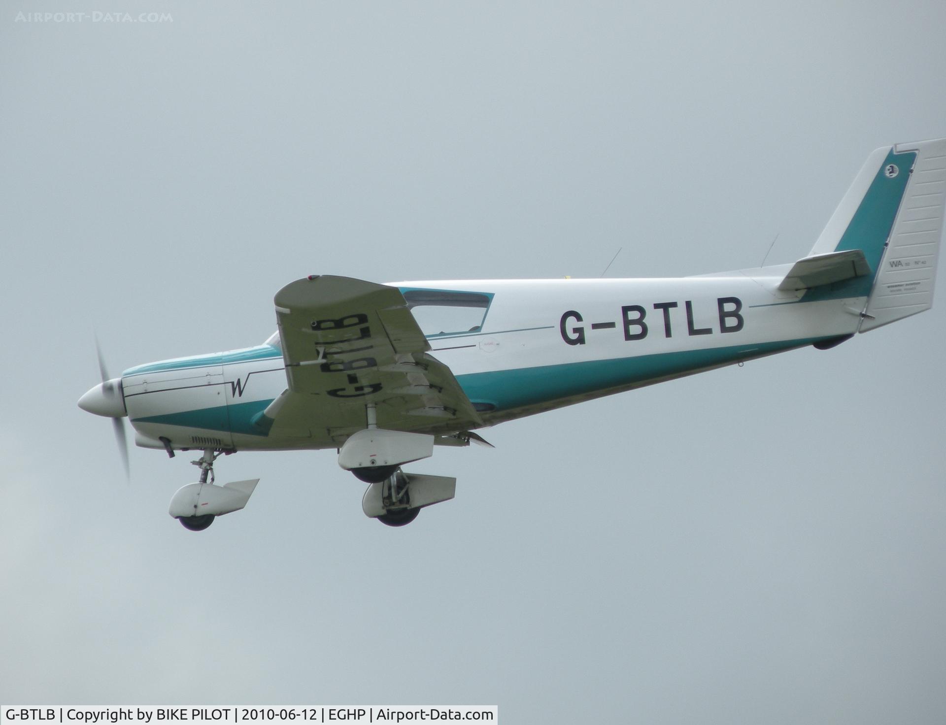 G-BTLB, 1972 Wassmer WA-52 Europa C/N 42, RESIDENT WASSMER ON FINALS FOR RWY 03