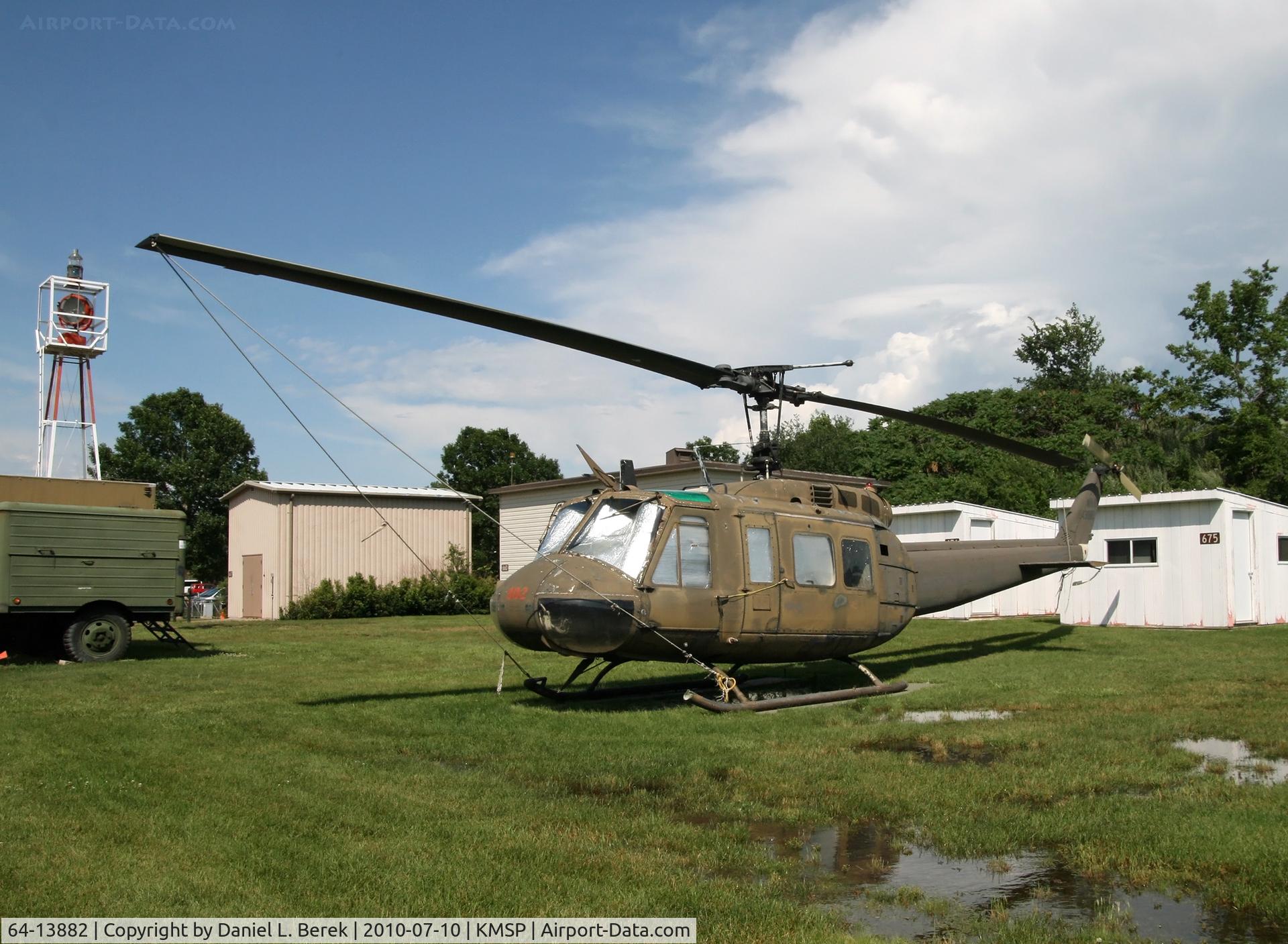64-13882, 1964 Bell UH-1H Iroquois C/N 4589, In time, this Vietnam War veteran will be restored to the high standard of the museum's other aircraft.