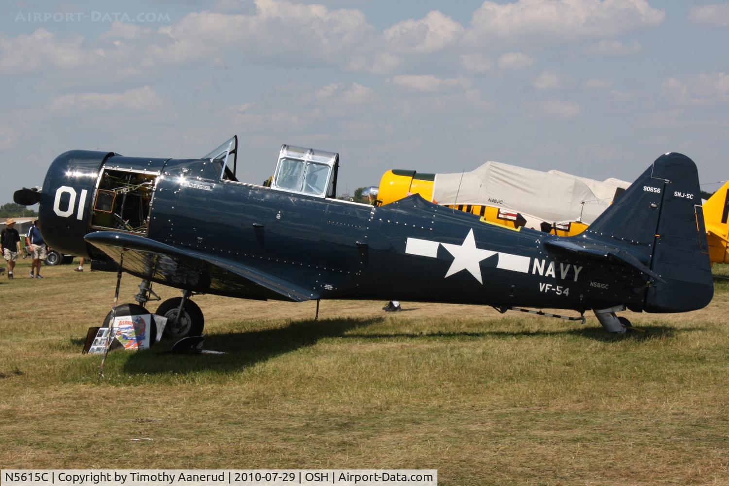 N5615C, 1942 North American SNJ-5C (AT-6D) Texan C/N 88-17654, North American SNJ-5C, c/n: 90656