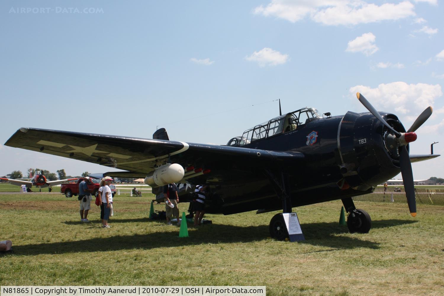 N81865, 1945 Grumman TBM-3E Avenger C/N 5632, 1945 Grumman TBM-3E, c/n: 5632