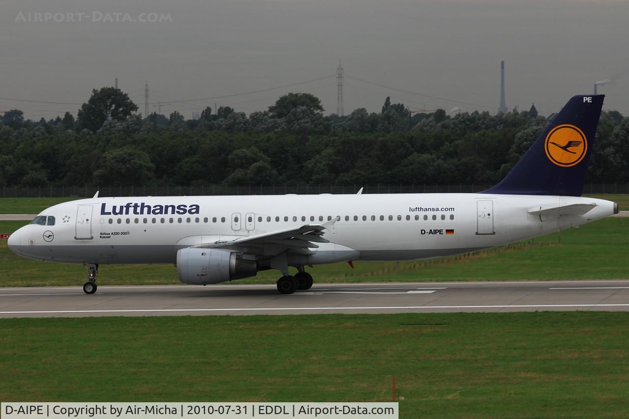 D-AIPE, 1989 Airbus A320-211 C/N 0078, Lufthansa, Airbus A320-211, CN: 078, Aircraft Name: Kassel