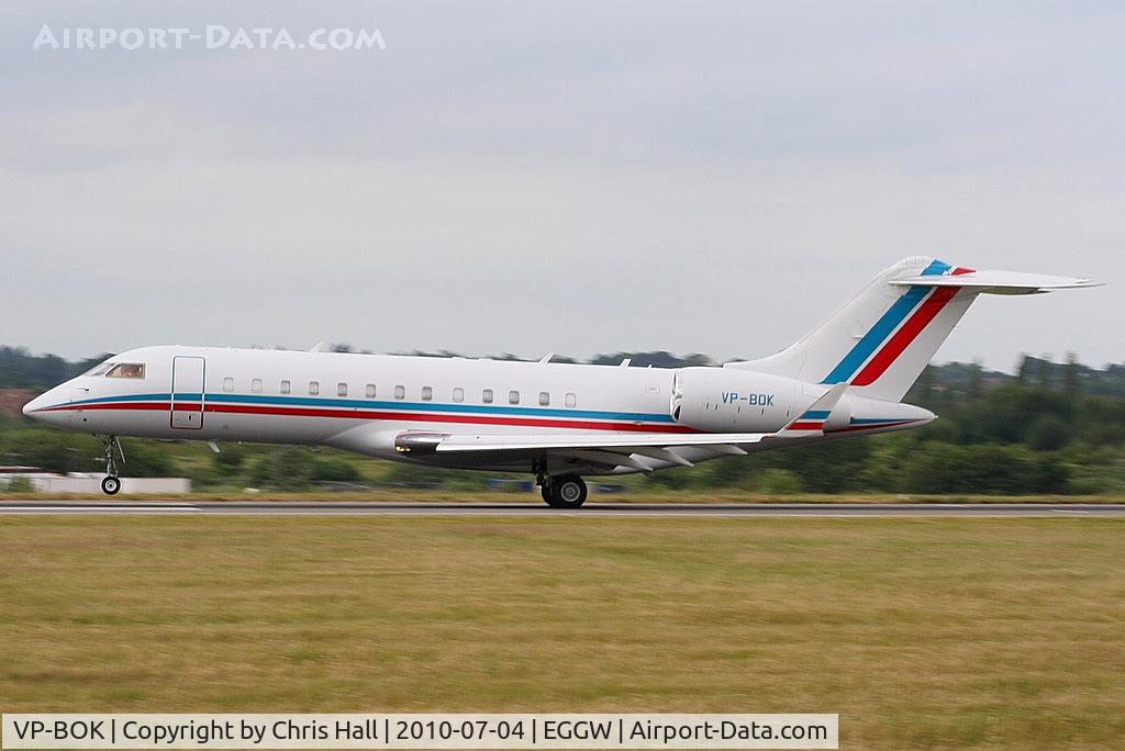 VP-BOK, 2001 Bombardier BD-700-1A10 Global Express C/N 9101, Pegasus Aviation Ltd