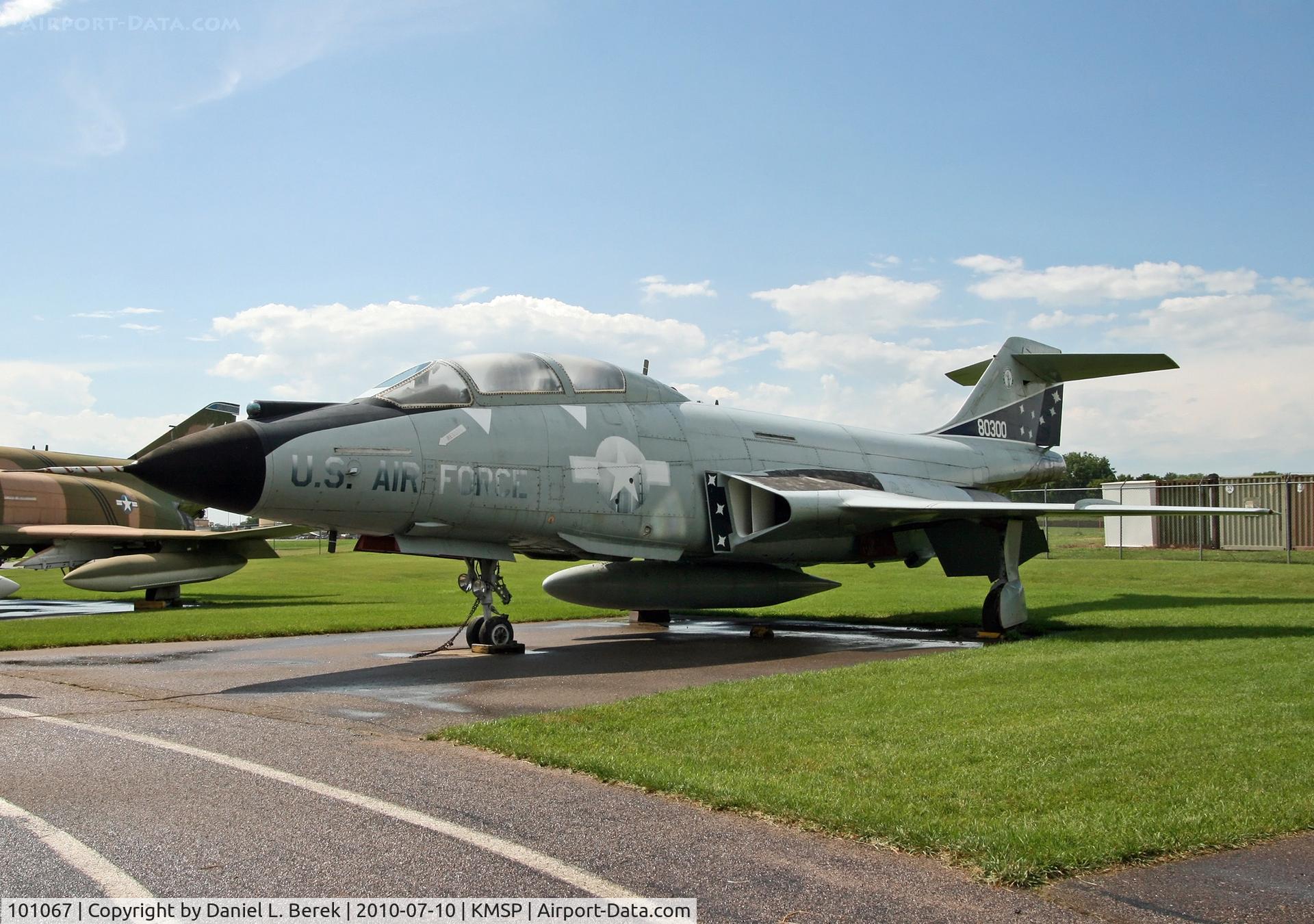 101067, 1958 McDonnell F-101B Voodoo C/N 672, It may be a funny-looking aircraft, but it was one of the most versatile jet fighter/interceptor designs built.