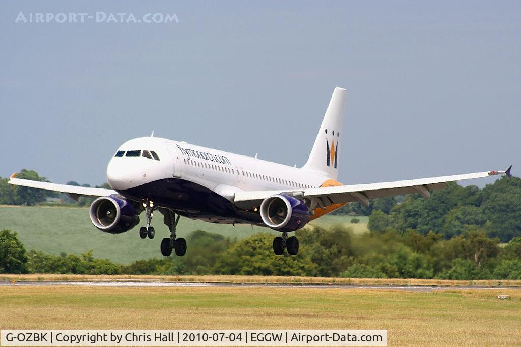 G-OZBK, 2000 Airbus A320-214 C/N 1370, Monarch Airlines