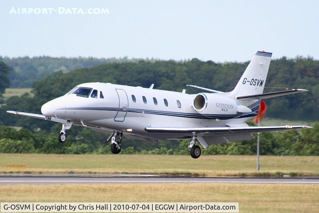 G-OSVM, 2008 Cessna 560XL Citation XLS C/N 560-5770, SVM Aviation Ltd Cessna 560XL Citation XLS