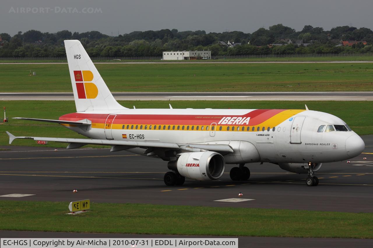 EC-HGS, 2000 Airbus A319-111 C/N 1180, Iberia, Airbus A318-111, CN: 1180, Aircraft Name: Bardenas Reales