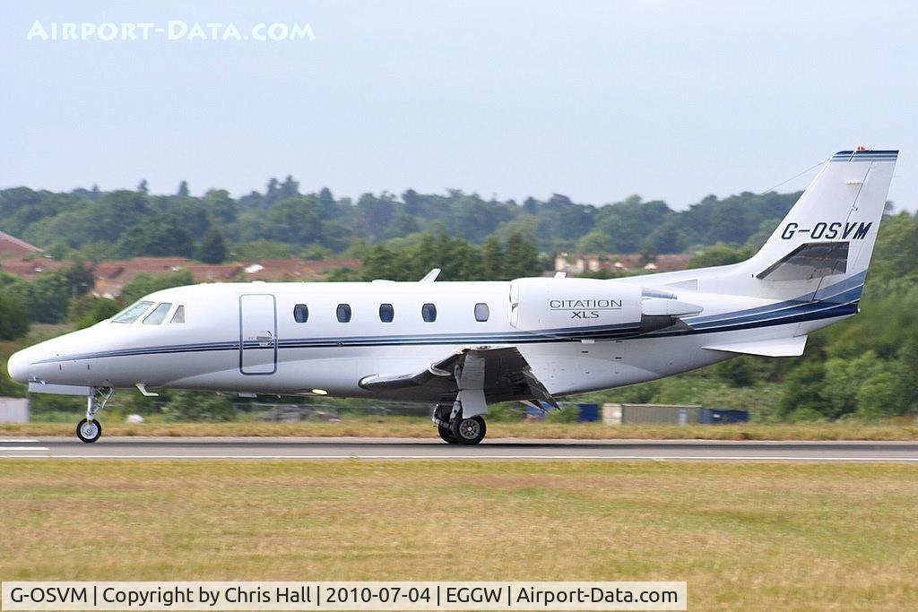 G-OSVM, 2008 Cessna 560XL Citation XLS C/N 560-5770, SVM Aviation Ltd Cessna 560XL Citation XLS