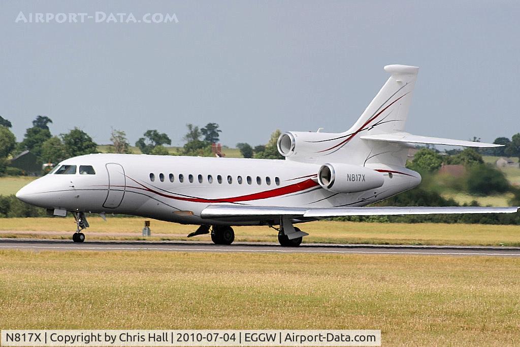 N817X, 2009 Dassault Falcon 7X C/N 51, TP Aviation LLC c/o McAffee & Taft