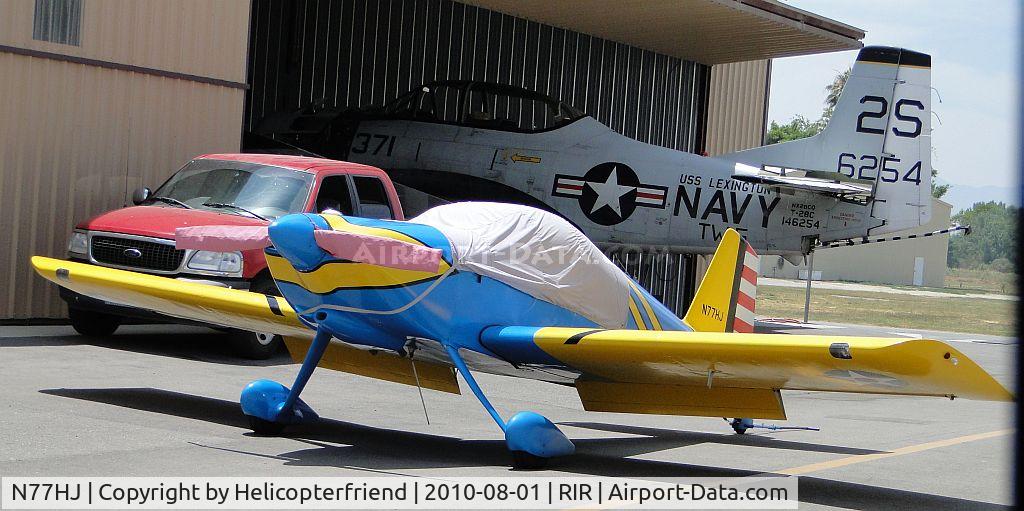 N77HJ, 1996 Vans RV-6 C/N 21260, Parked and covered up from the sun