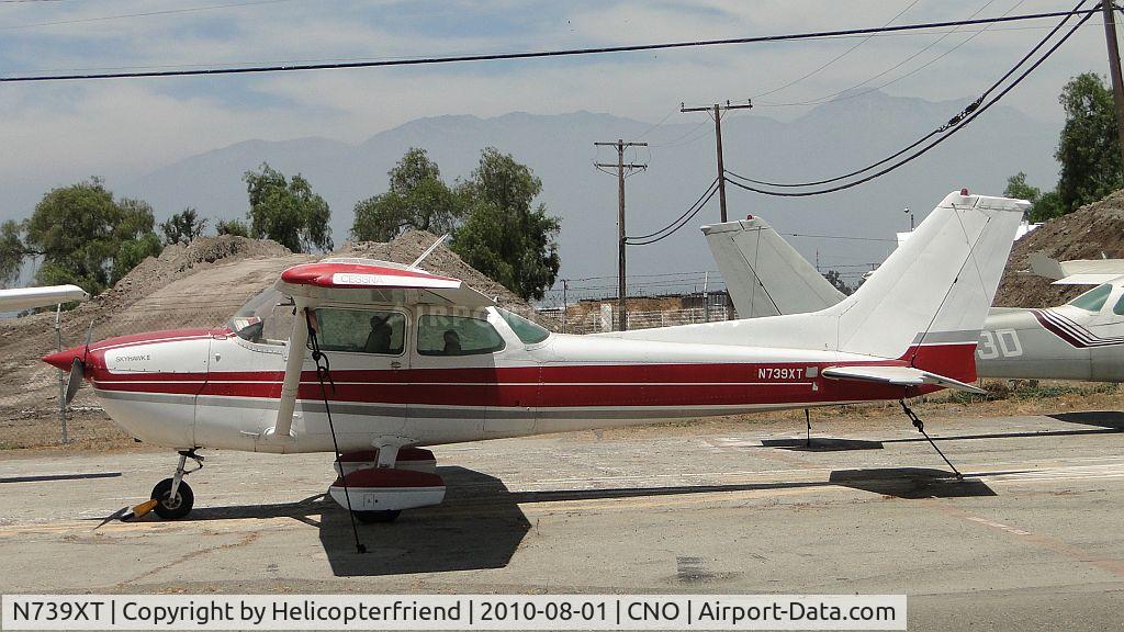 N739XT, 1978 Cessna 172N C/N 17270895, Tied down and parked on the northwest side