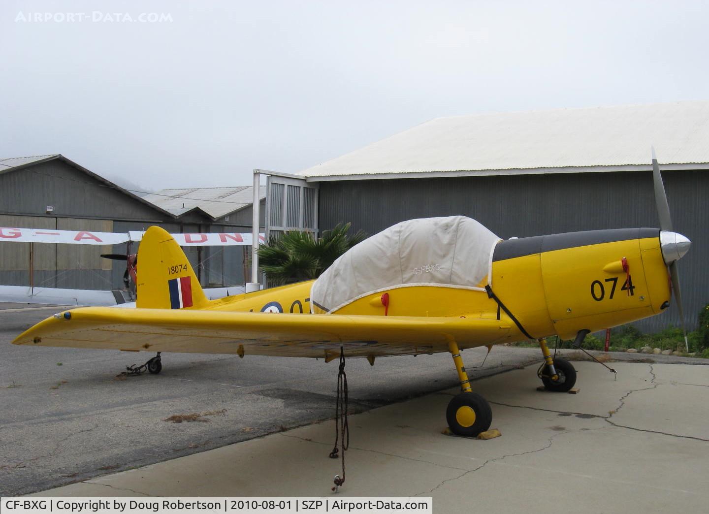 CF-BXG, 1956 De Havilland Canada DHC-1B-2-S5 Chipmunk Mk2 C/N 212-250, 1956 DeHavilland DHC-1B-2-S5 CHIPMUNK, DH Gipsy Major 10 Mk2 145 Hp