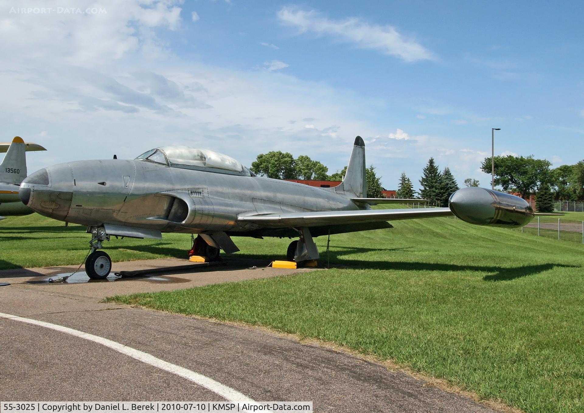 55-3025, 1955 Lockheed T-33A-5-LO Shooting Star C/N 580-9522, Also known as the 