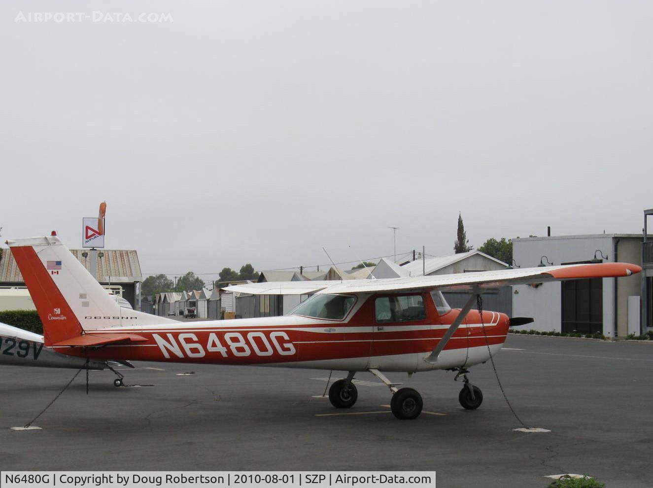 N6480G, 1970 Cessna 150K C/N 15071980, 1970 Cessna 150K COMMUTER, Continental O-200 100 Hp