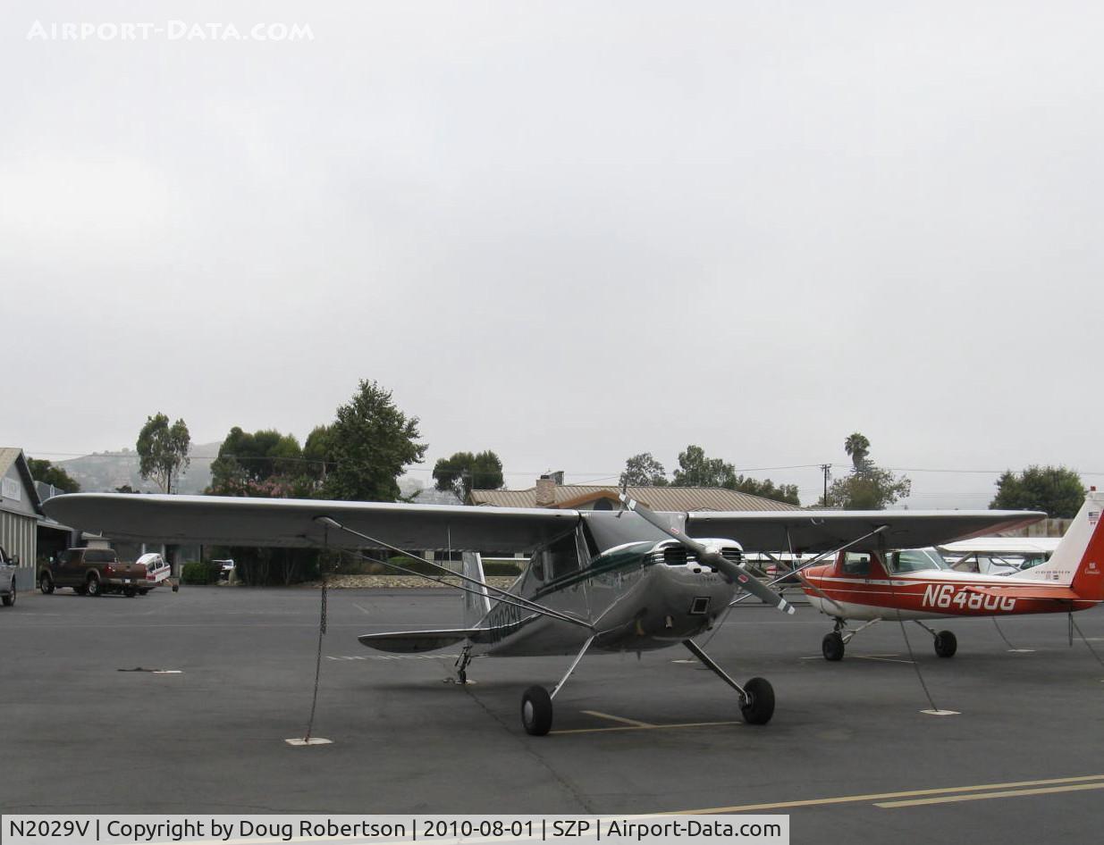 N2029V, 1947 Cessna 140 C/N 14242, 1947 Cessna 140, Continental C85 85 Hp
