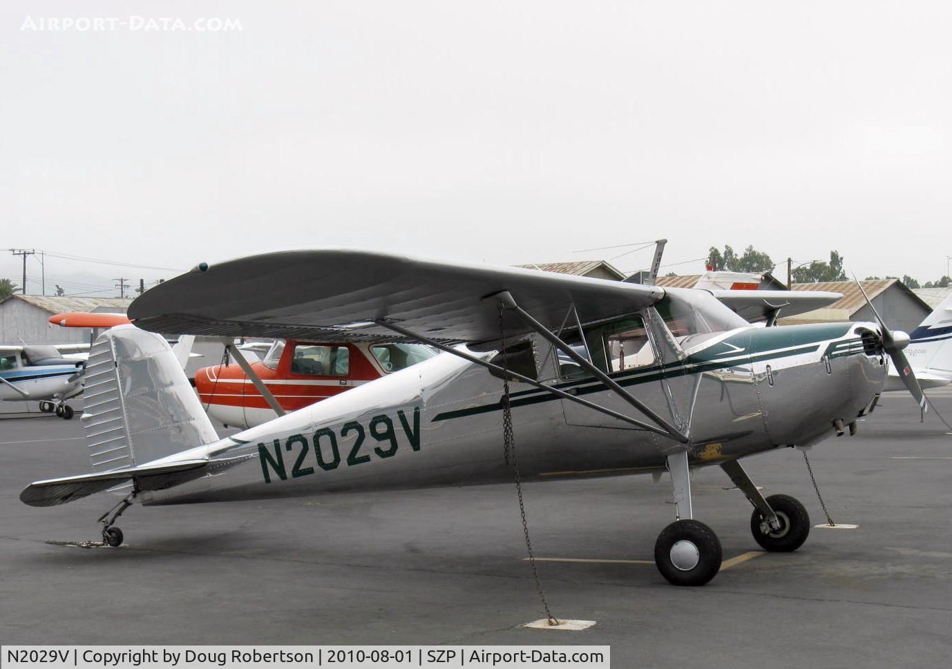 N2029V, 1947 Cessna 140 C/N 14242, 1947 Cessna 140, Continental C85 85 Hp, highly polished