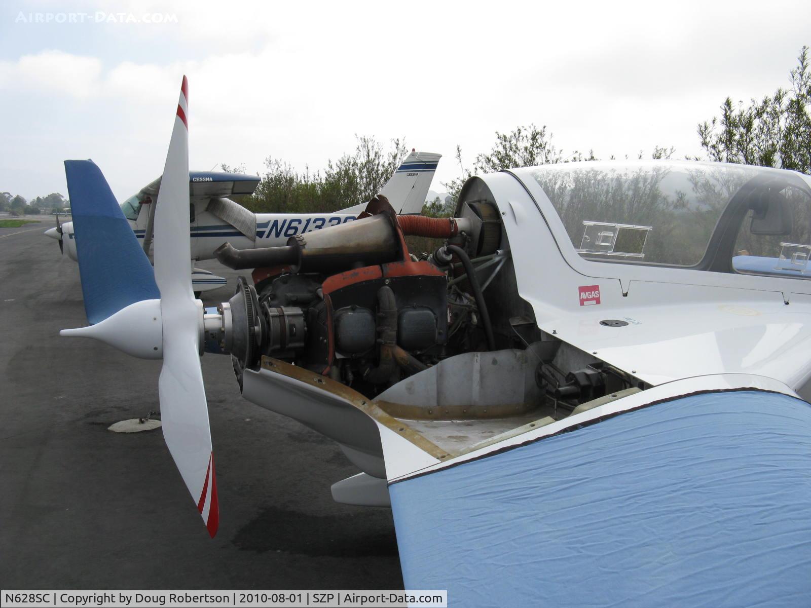 N628SC, Gyroflug SC-01B-160 Speed Canard C/N S-29, Gyroflug SC 01 B 160 SPEED CANARD, Lycoming O-320-D1A 160 Hp pusher, von Deutschland, engine uncowled