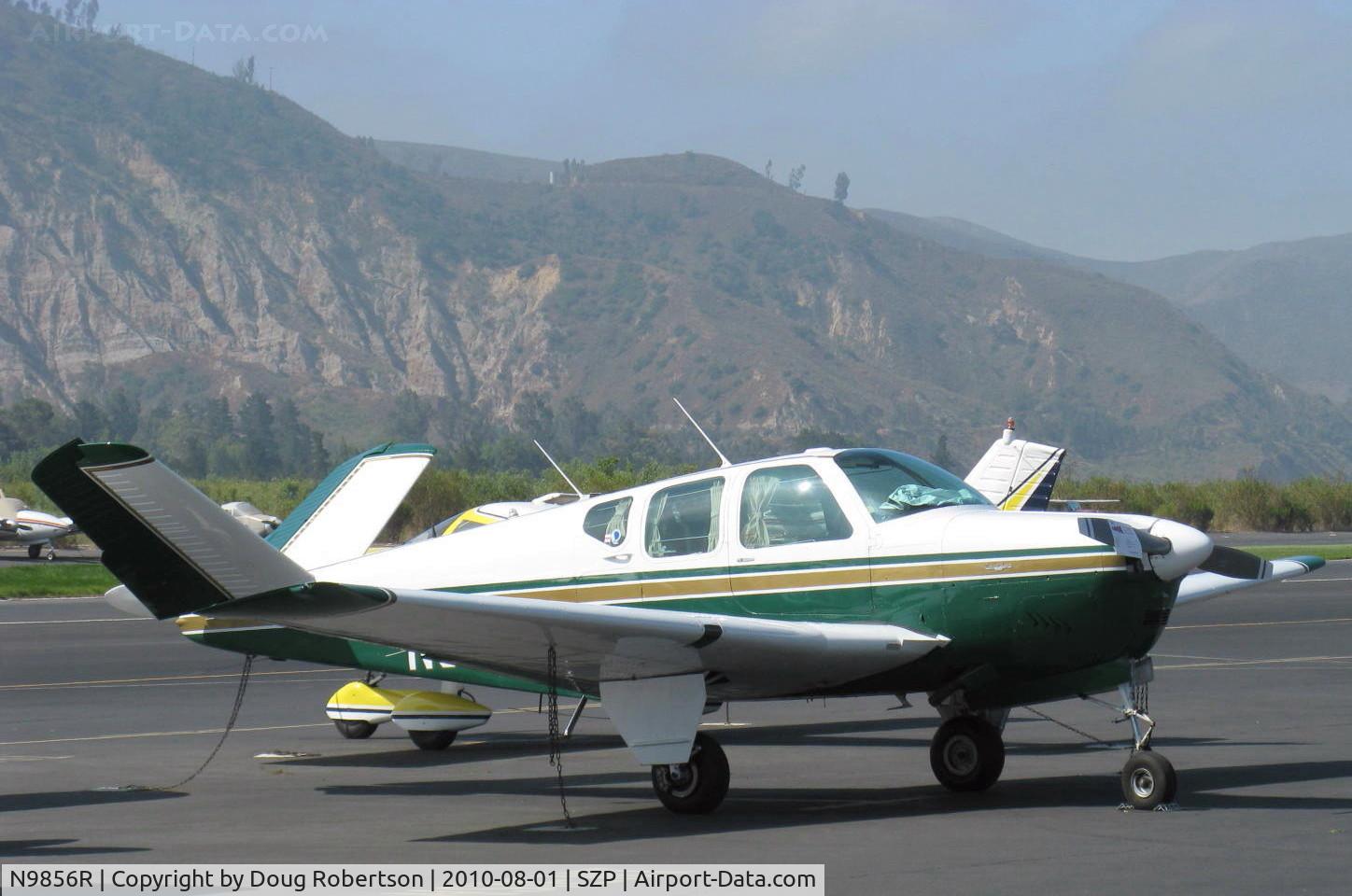 N9856R, 1960 Beech M35 Bonanza C/N D-6398, 1960 Beech M35 BONANZA, Continental IO-470-C 250 Hp