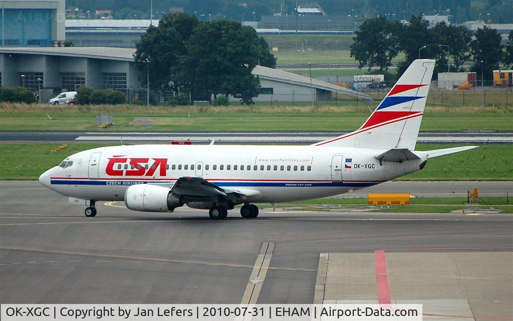 OK-XGC, 1992 Boeing 737-55S C/N 26541, Czech Airlines