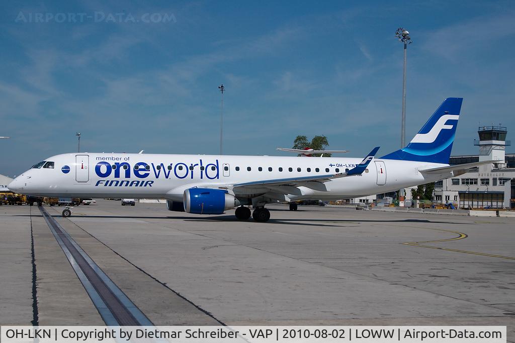 OH-LKN, 2009 Embraer 190LR (ERJ-190-100LR) C/N 19000252, Finnair Embraer 190