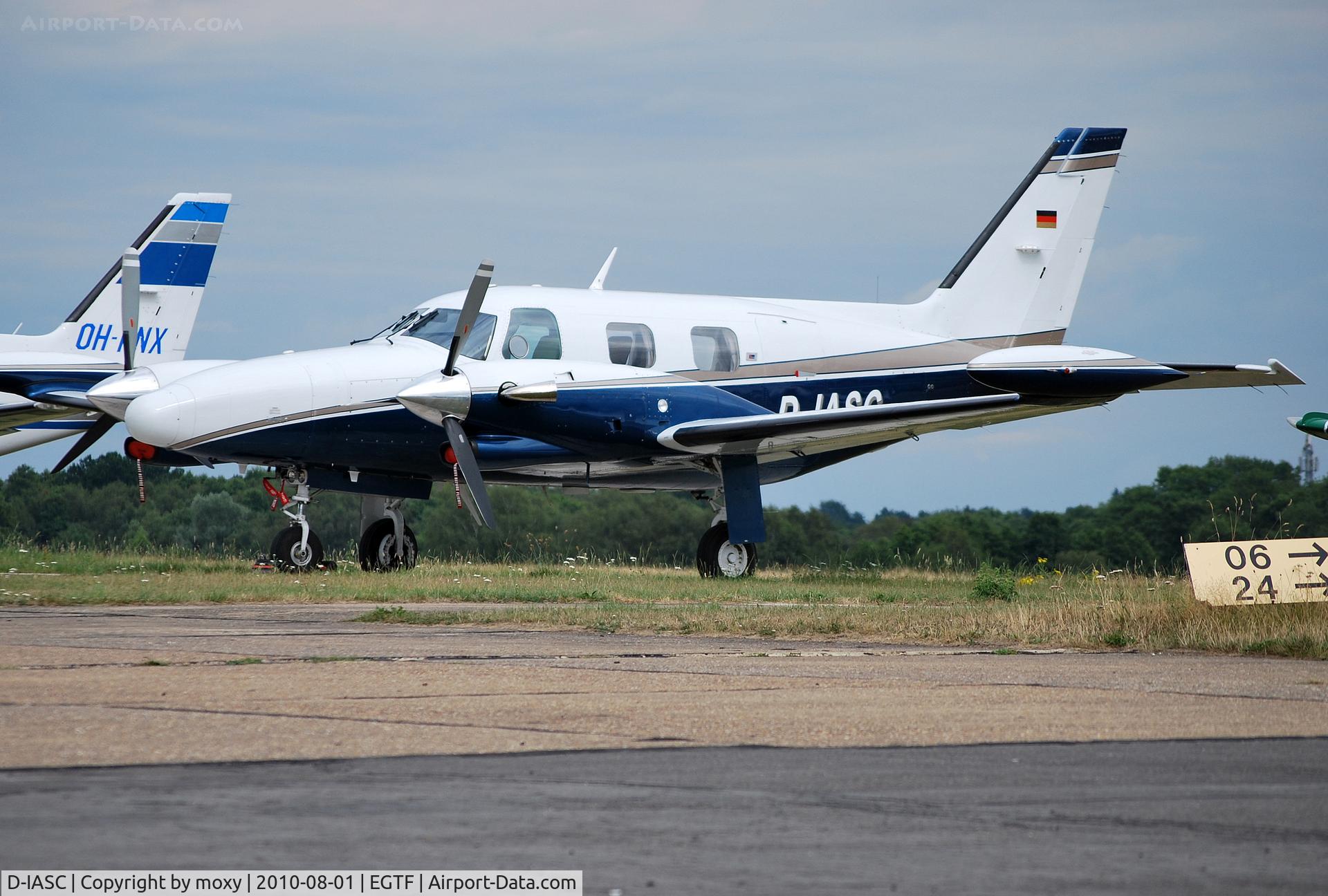 D-IASC, 1977 Piper PA-31T Cheyenne II C/N 31T-7720066, Piper PA-31T Cheyenne at Fairoaks. Ex N9938RH/N888JM