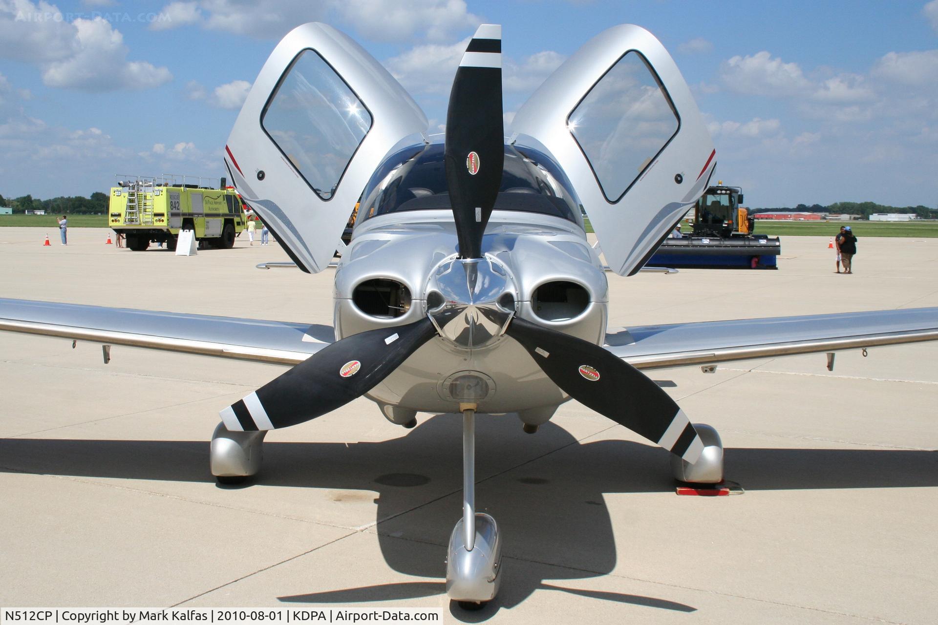 N512CP, 2008 Cirrus SR22 G3 GTS Turbo C/N 3169, AVERILL ROAD LLC, Cirrus Design Corp SR22, N512CP on the ramp KDPA.