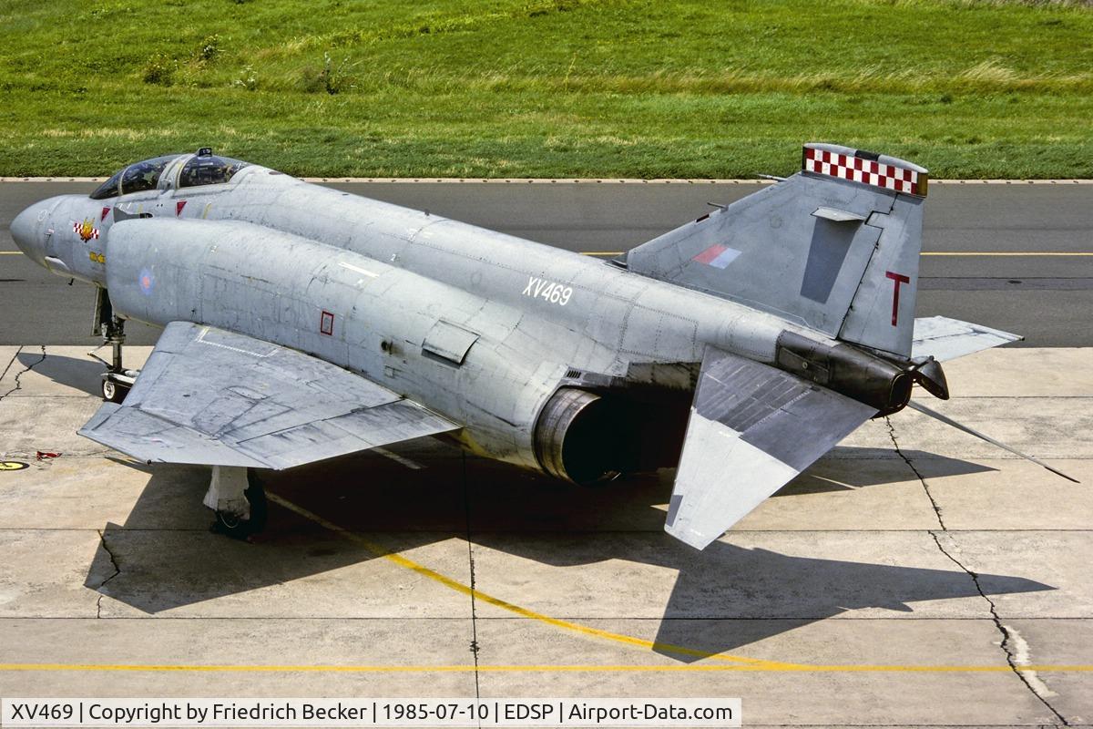 XV469, 1969 McDonnell Douglas Phantom FGR2 C/N 3282, Squadron exchange at Fliegerhorst Pferdsfeld