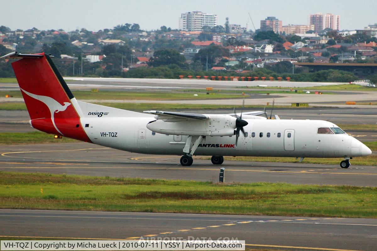 VH-TQZ, 2000 De Havilland Canada DHC-8-315Q Dash 8 C/N 555, At Sydney